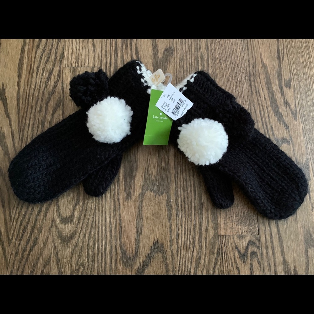 Kate spade knit mittens